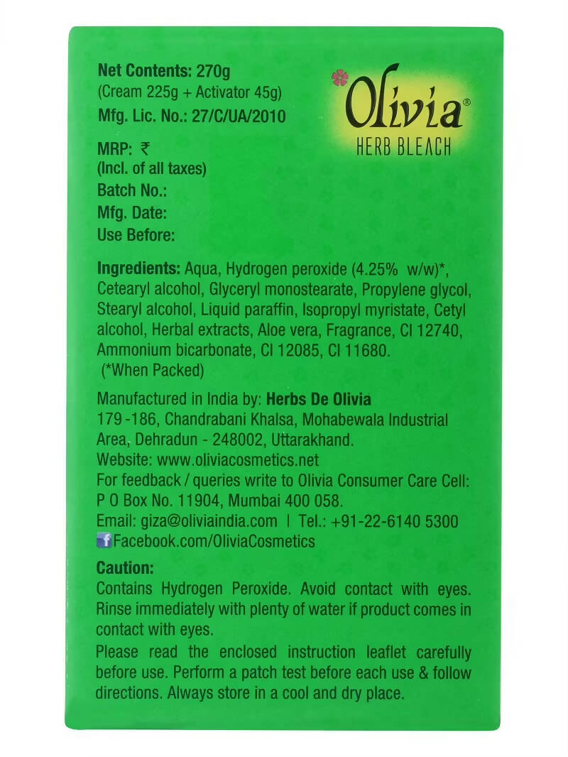 Olivia Herb Bleach - Grab2buy