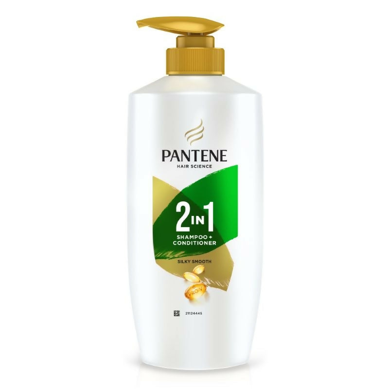 Pantene 2 In 1 Silky Smooth Care Shampoo + Conditioner 