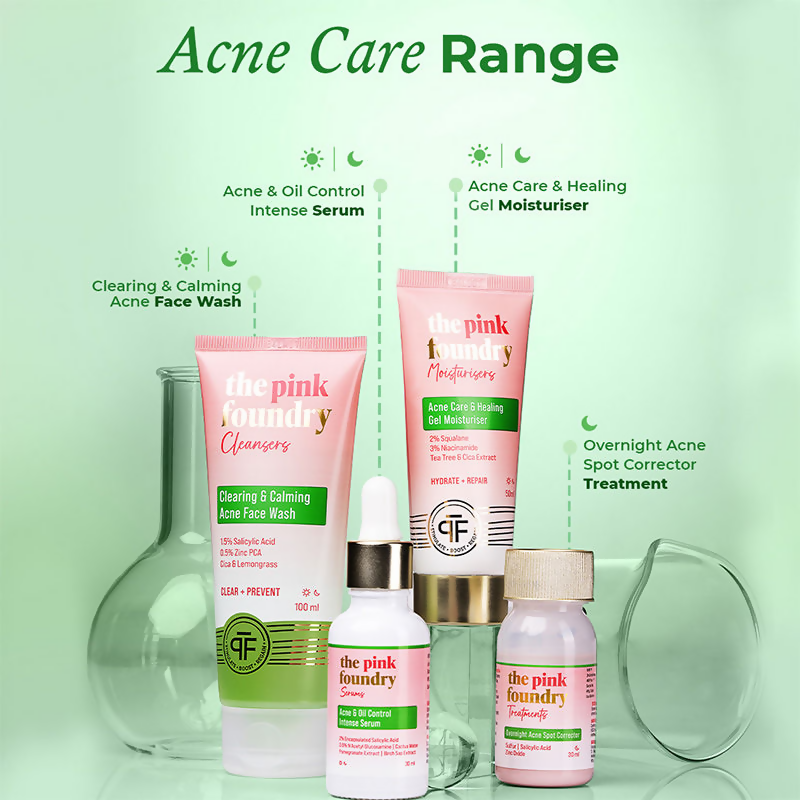 The Pink Foundry Acne & Oil Control Intense Face Serum with 2% Salicylic Acid  Grab2Buy The Pink Foundry Grab2Buy