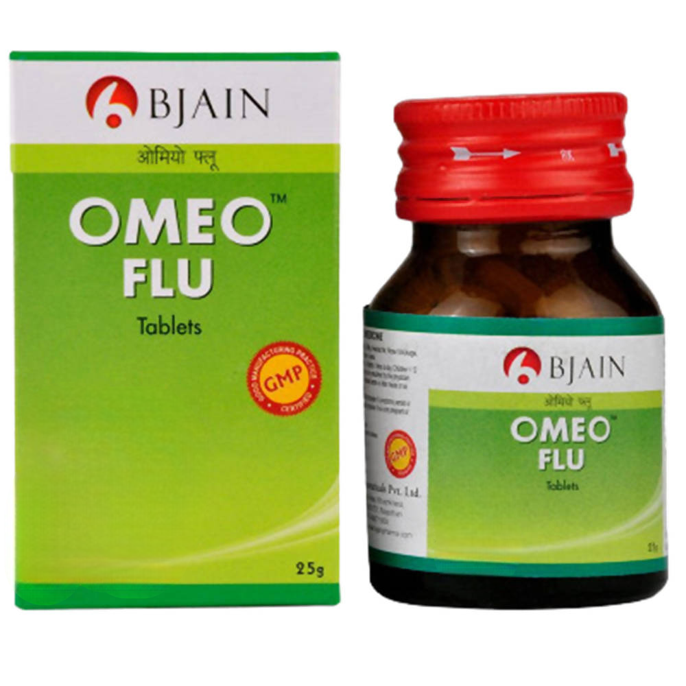 Bjain Homeopathy Omeo Flu Tablets 