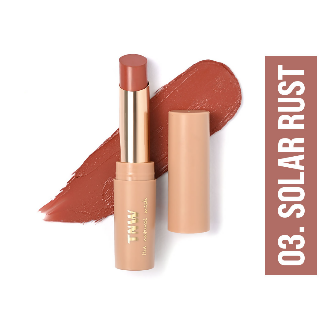 The Natural Wash Silky Matte Fusion Longstay Bullet Lipstick - Solar Rust  Grab2Buy The Natural Wash Grab2Buy