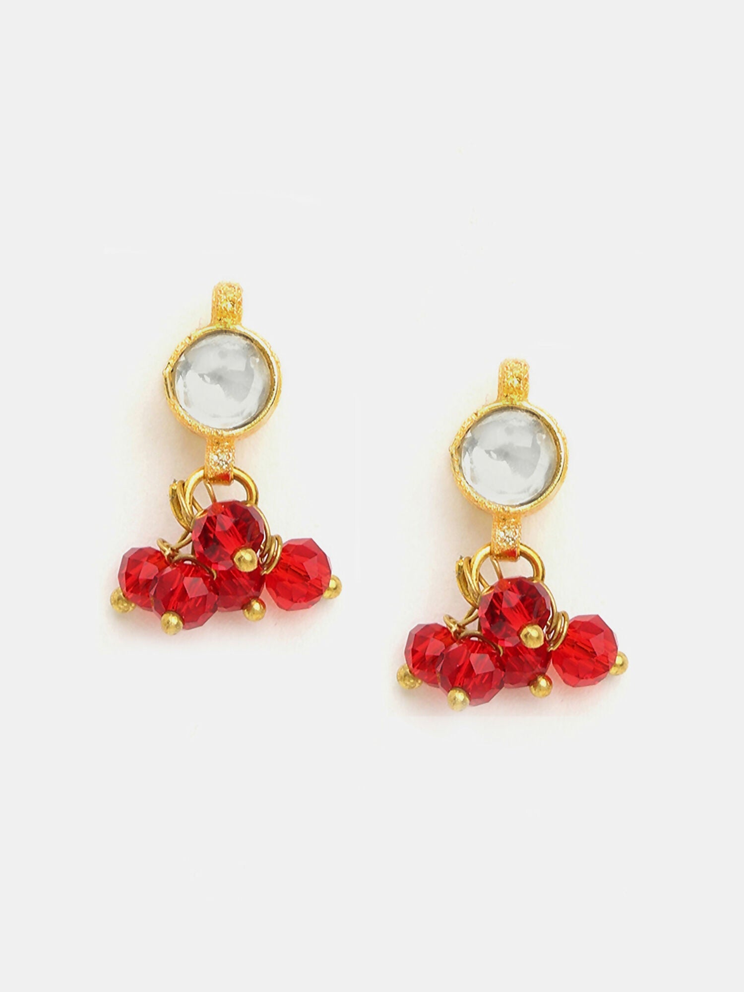 Ruby Raang Noor-E-Laal Pearl Tikka Set