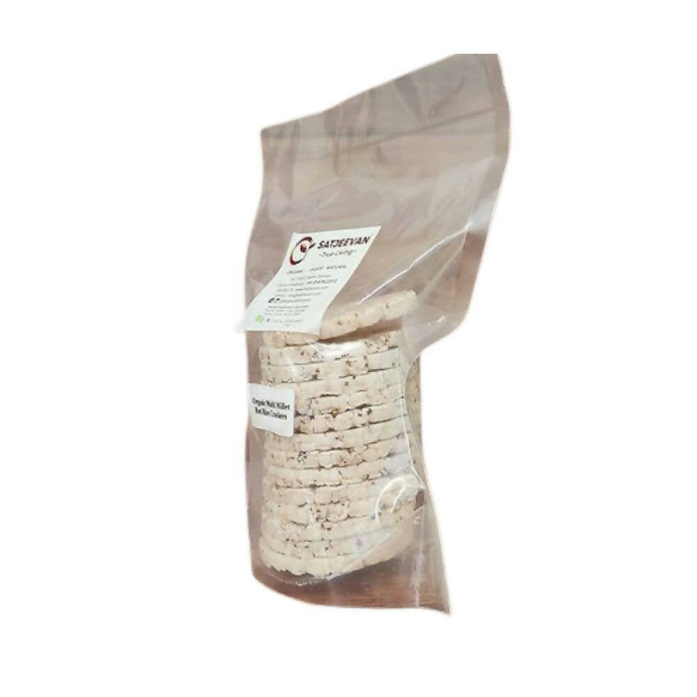 Satjeevan Organic Multi-Millet Red Rice Crackers 
