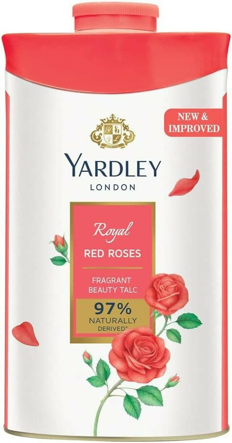 Yardley London Royal Red Rose Talc Powder For Women 