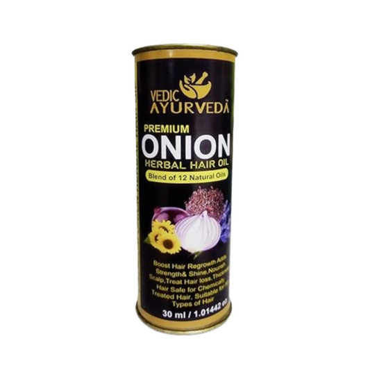 VedicAyurveda Onion Hair Oil for hair  Grab2Buy VedicAyurveda Grab2Buy