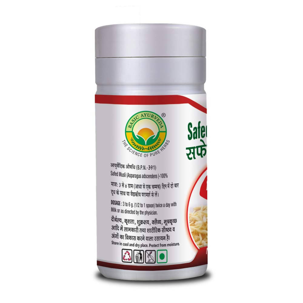 Basic Ayurveda Safed Musli Churna 