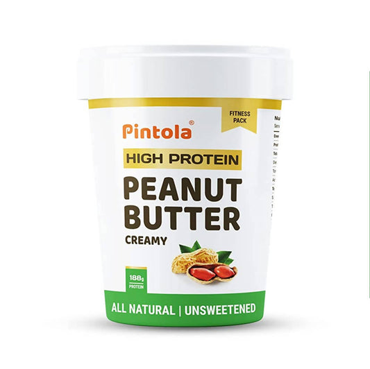 Pintola High Protein Natural Creamy Peanut Butter - Grab2buy