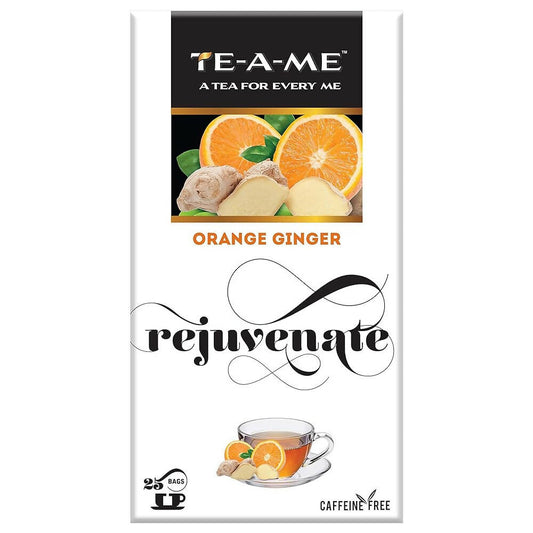 TE-A-ME Rejuvenate Orange Ginger Infusion Tea Bags - Grab2buy