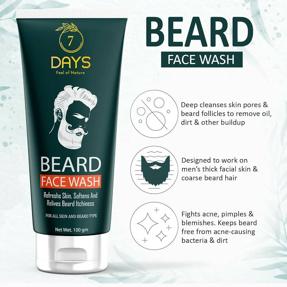 7 Days Beard Face Wash 