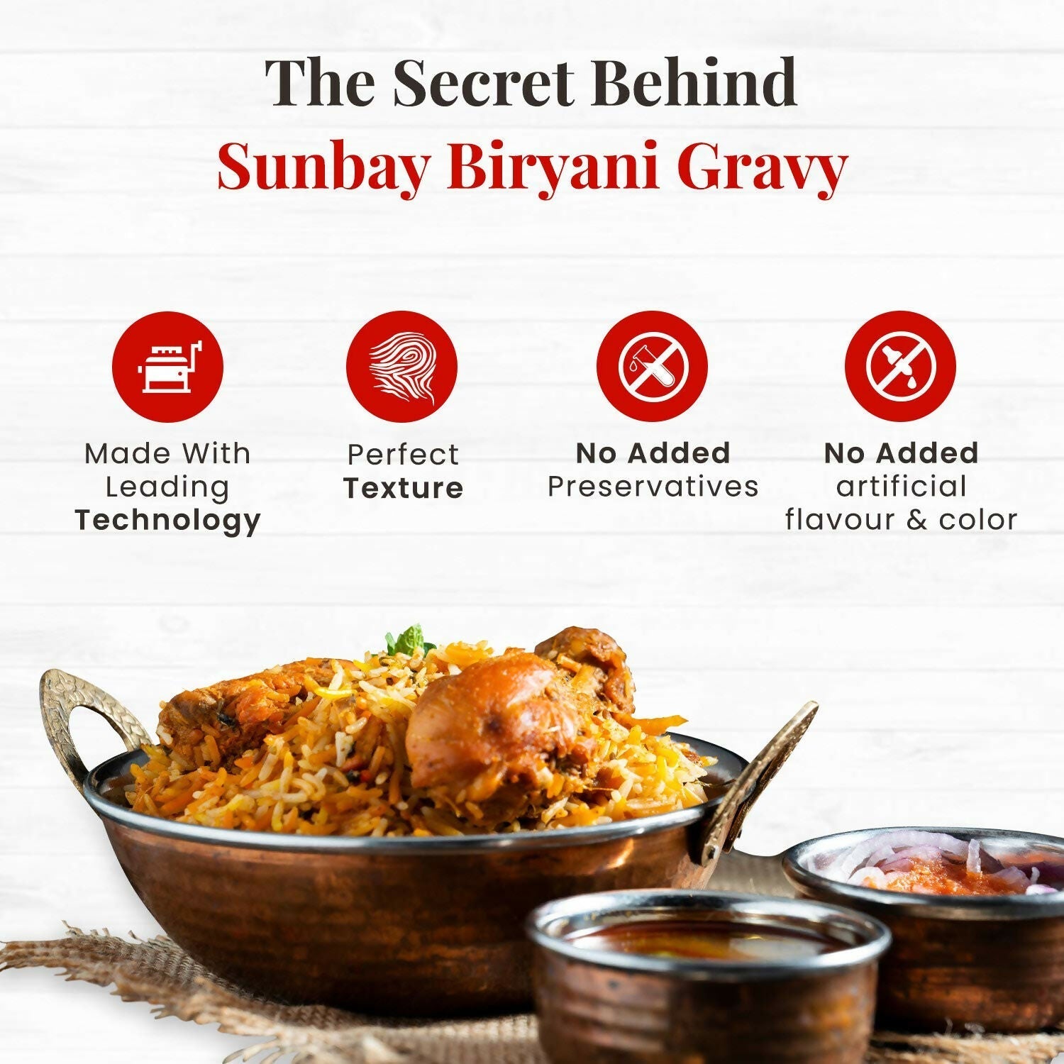 Sunbay Biryani Gravy Instant Gravy Mix - Authentic Recipe 