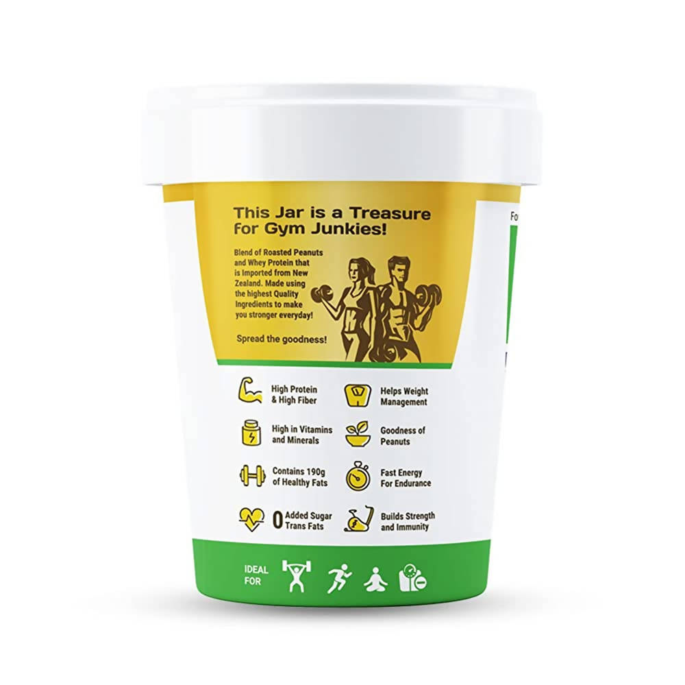 Pintola High Protein Natural Creamy Peanut Butter - Grab2buy