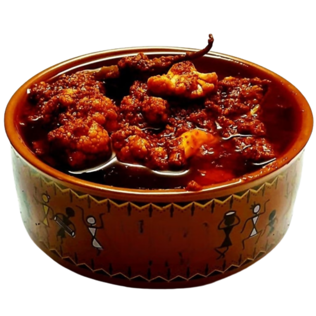 Godavari Vantillu Cauliflower Avakaya - Andhra Style Cauliflower Pickle - Grab2buy