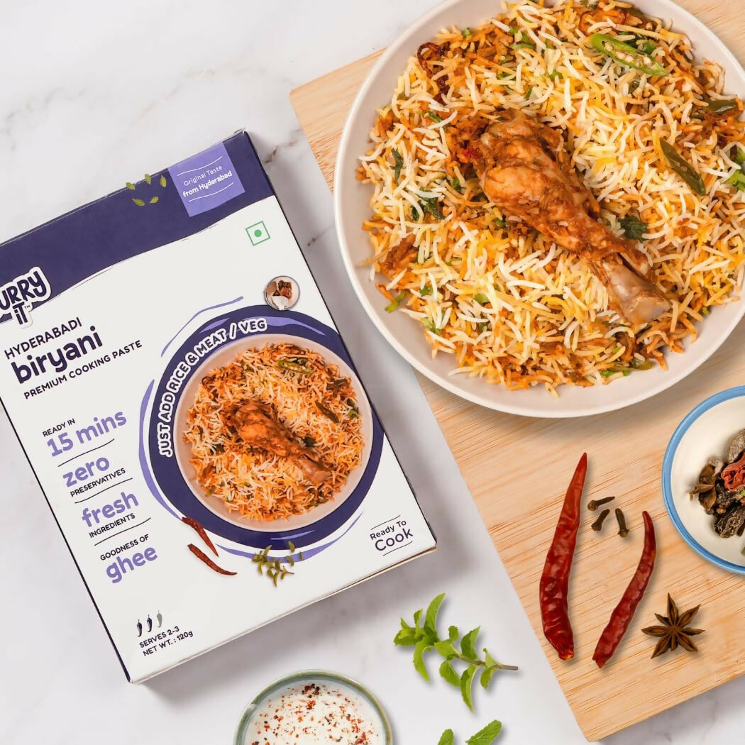 CURRYiT Instant Hyderabadi Biryani Premium Cooking Paste - Grab2buy