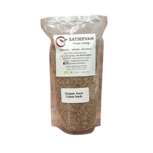 Satjeevan Organic Jeera Cumin Seeds - Grab2buy