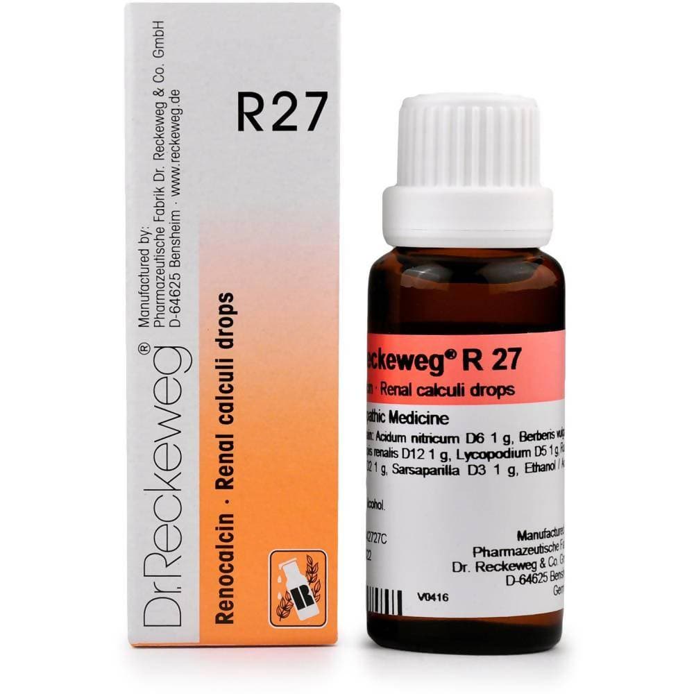 Dr. Reckeweg R27 Renal Calculi Drops | Grab2Buy