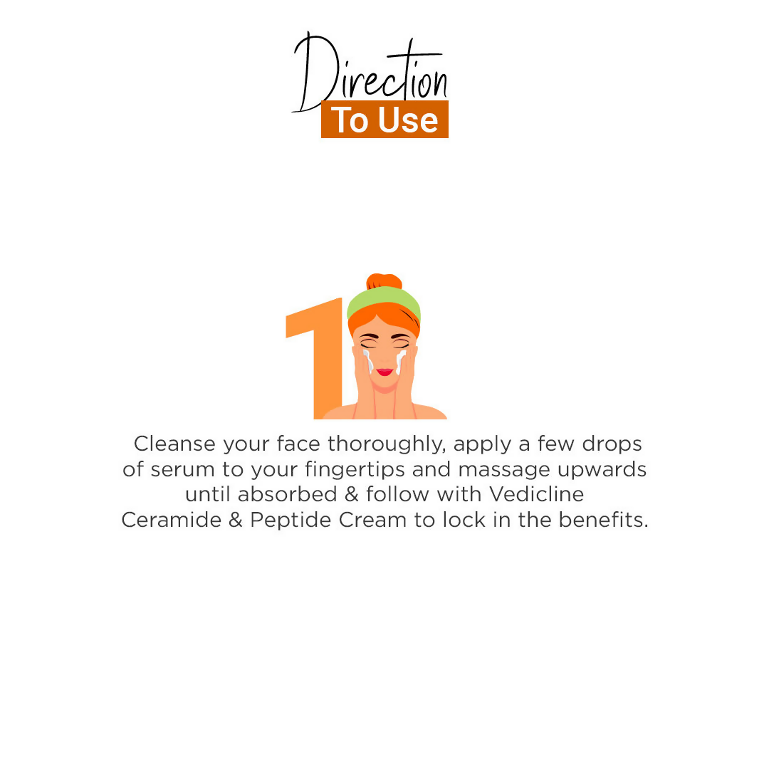 Vedic Line Hydralift Ceramide & Peptide Serum  Grab2Buy Vedic Line Grab2Buy