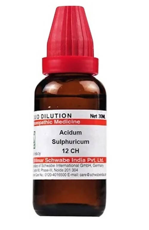 Dr. Willmar Schwabe India Acidum Sulphuricum Dilution 