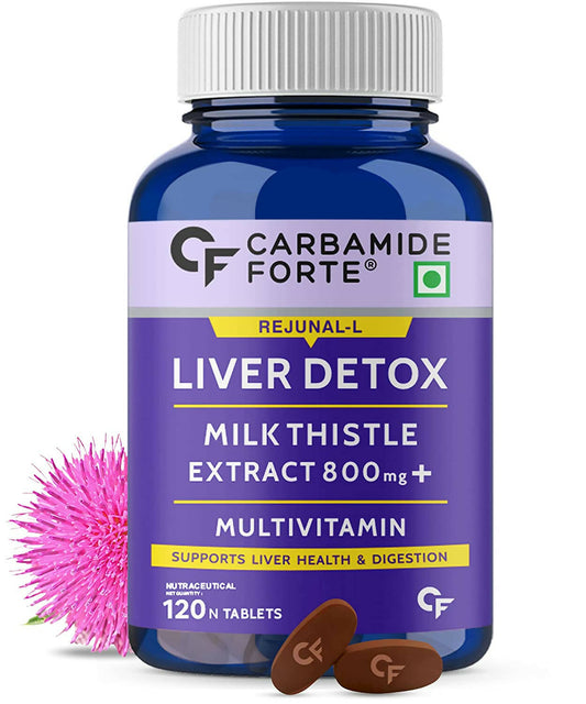 Carbamide Forte Liver Detox Tablets with Milk Thistle Extract 