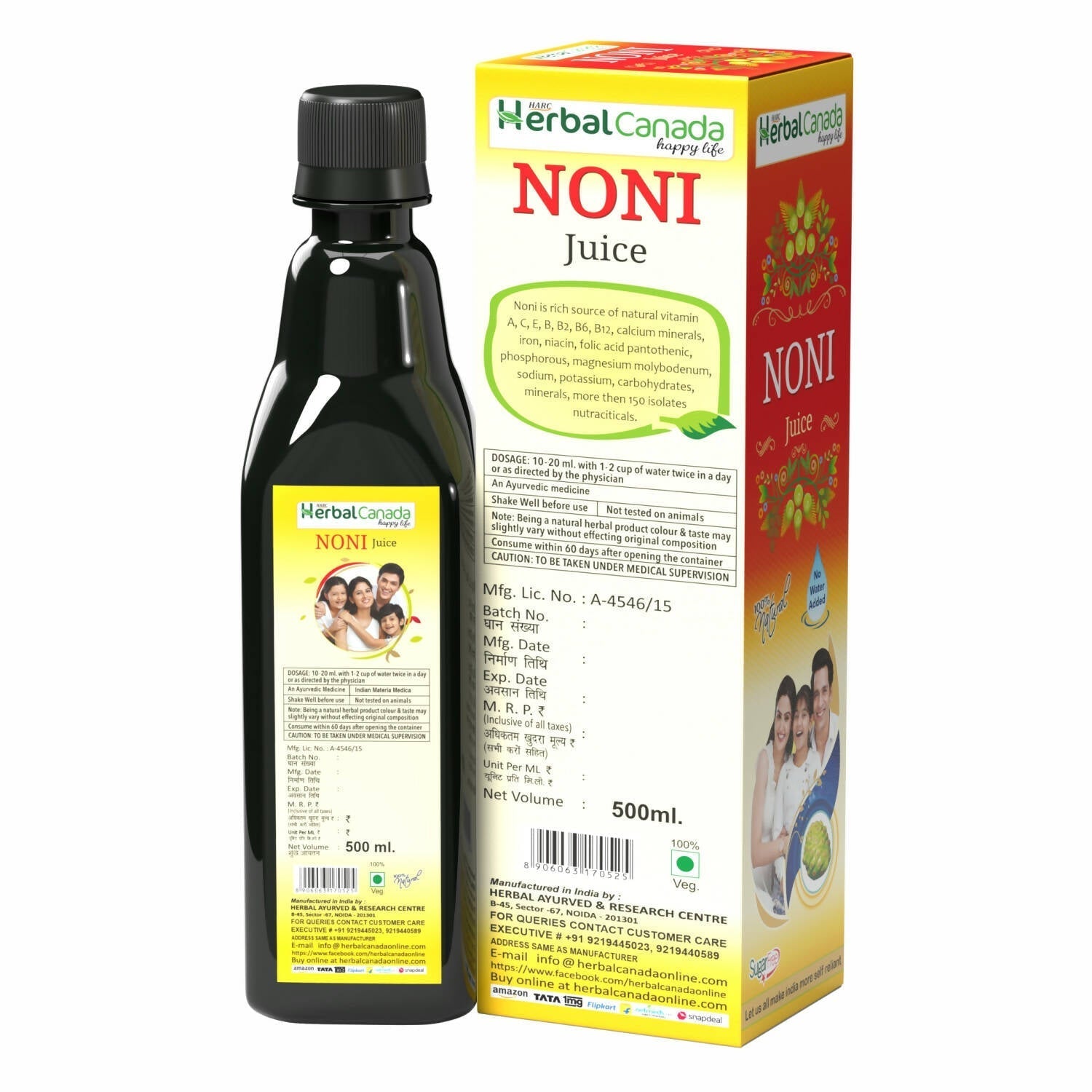 Herbal Canada Noni Ras 