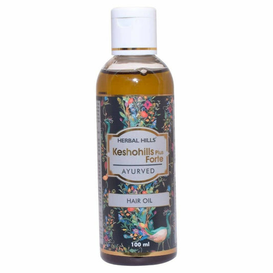 Herbal Hills Keshohills Plus Forte Ayurvedic Hair Oil - Grab2buy