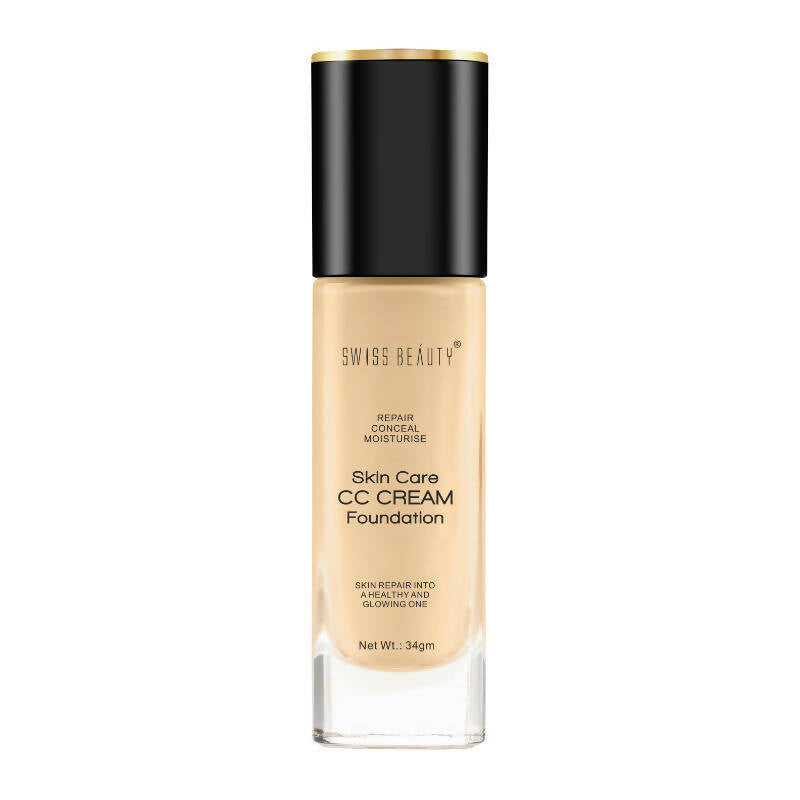 Swiss Beauty Skin Care CC Cream Liquid Foundation - 5 Pale Medium 