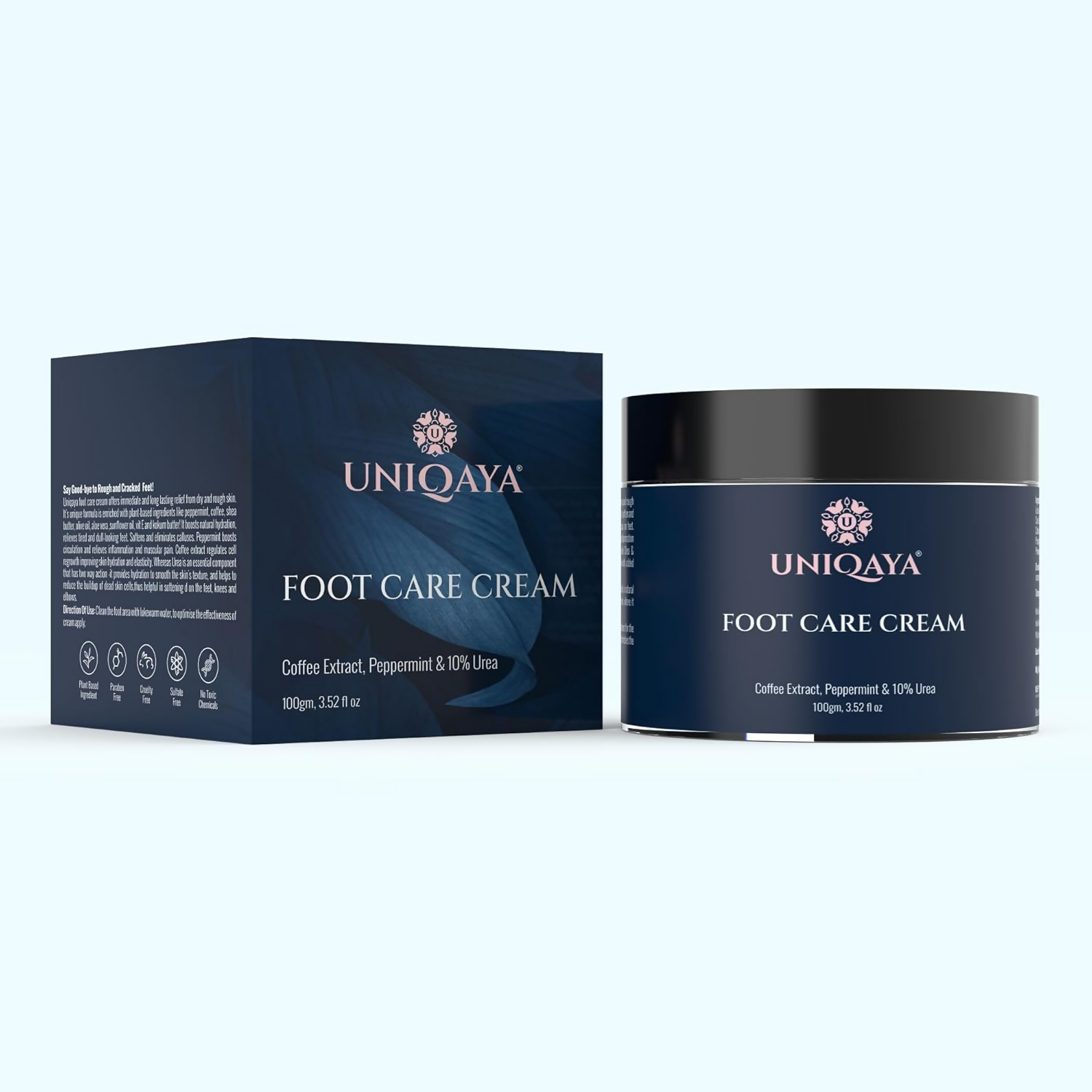 Uniqaya Foot Care Cream Repairs Cracked Heel  Grab2Buy Uniqaya Grab2Buy