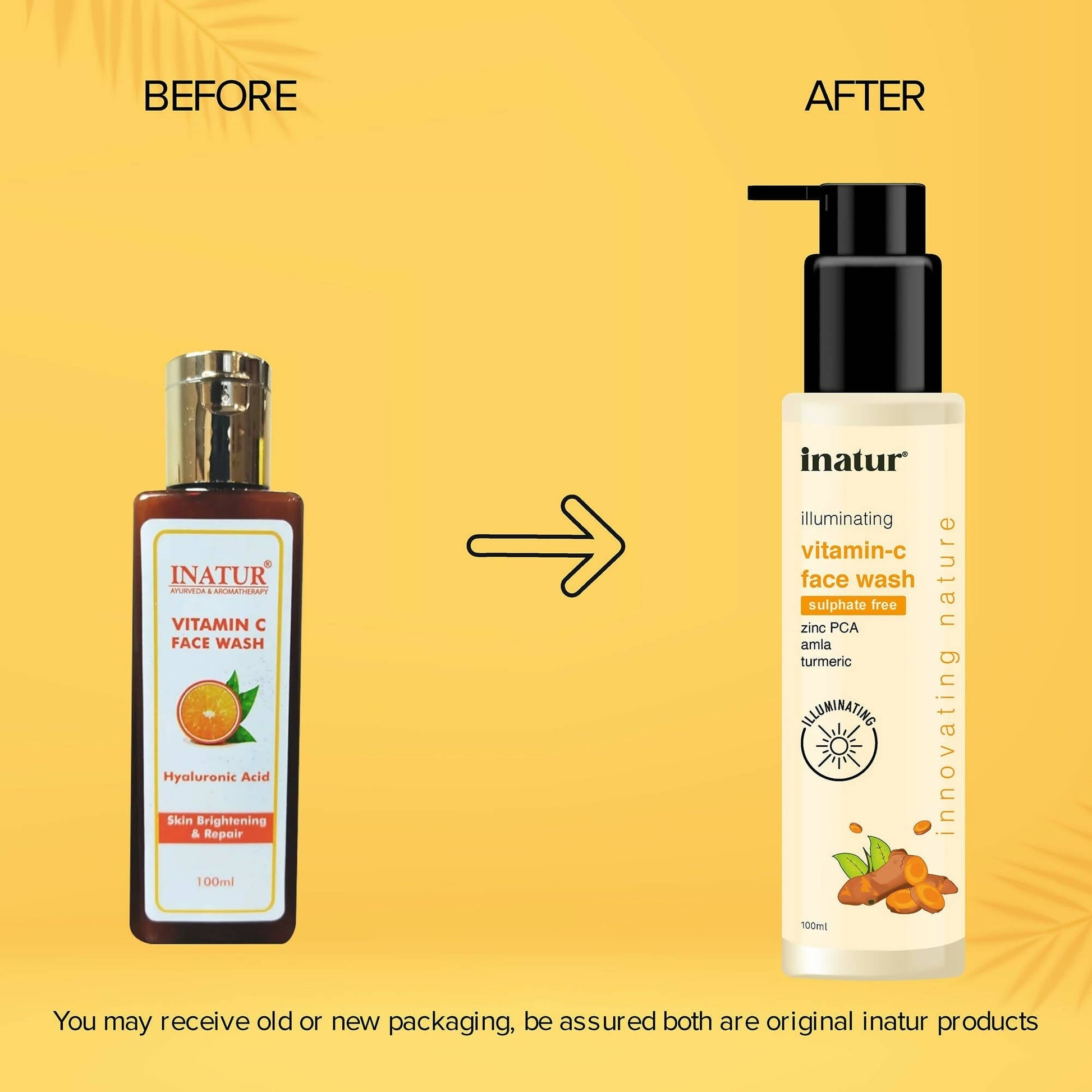 Inatur Vitamin C Face Wash 