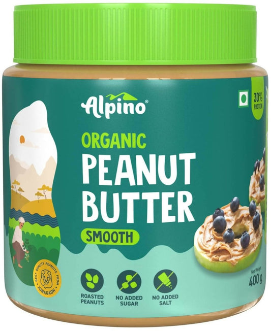 Alpino Organic Natural Peanut Butter Smooth - Grab2buy