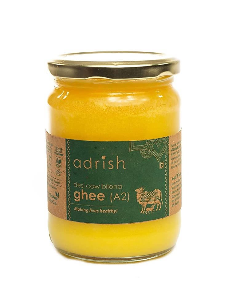 Adrish Desi Cow Bilona A2 Ghee | Pure A2 Ghee | Traditional Vedic Bilona Method Ghee | A2 Gir Cow Ghee 