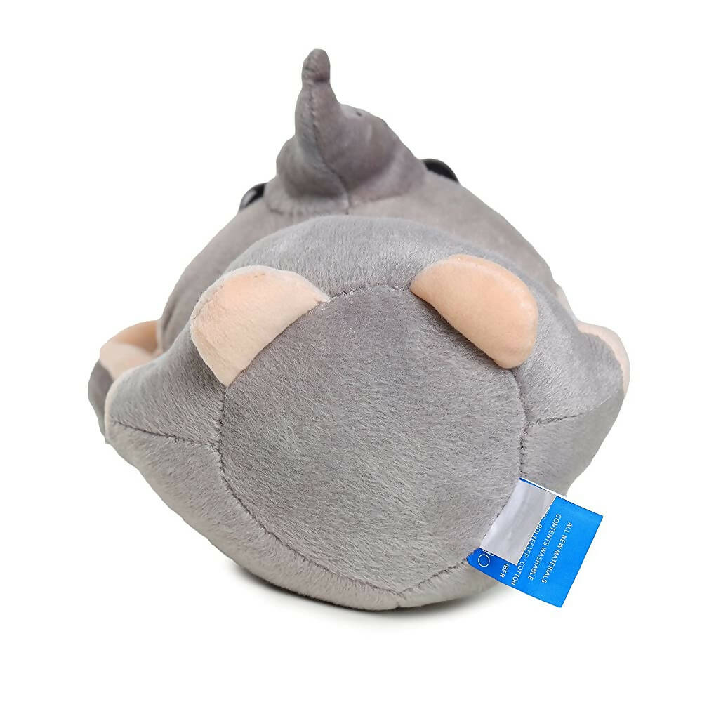 Webby Soft Animal Plush Elephant Toy 20cm-Blue  Grab2Buy Webby Grab2Buy