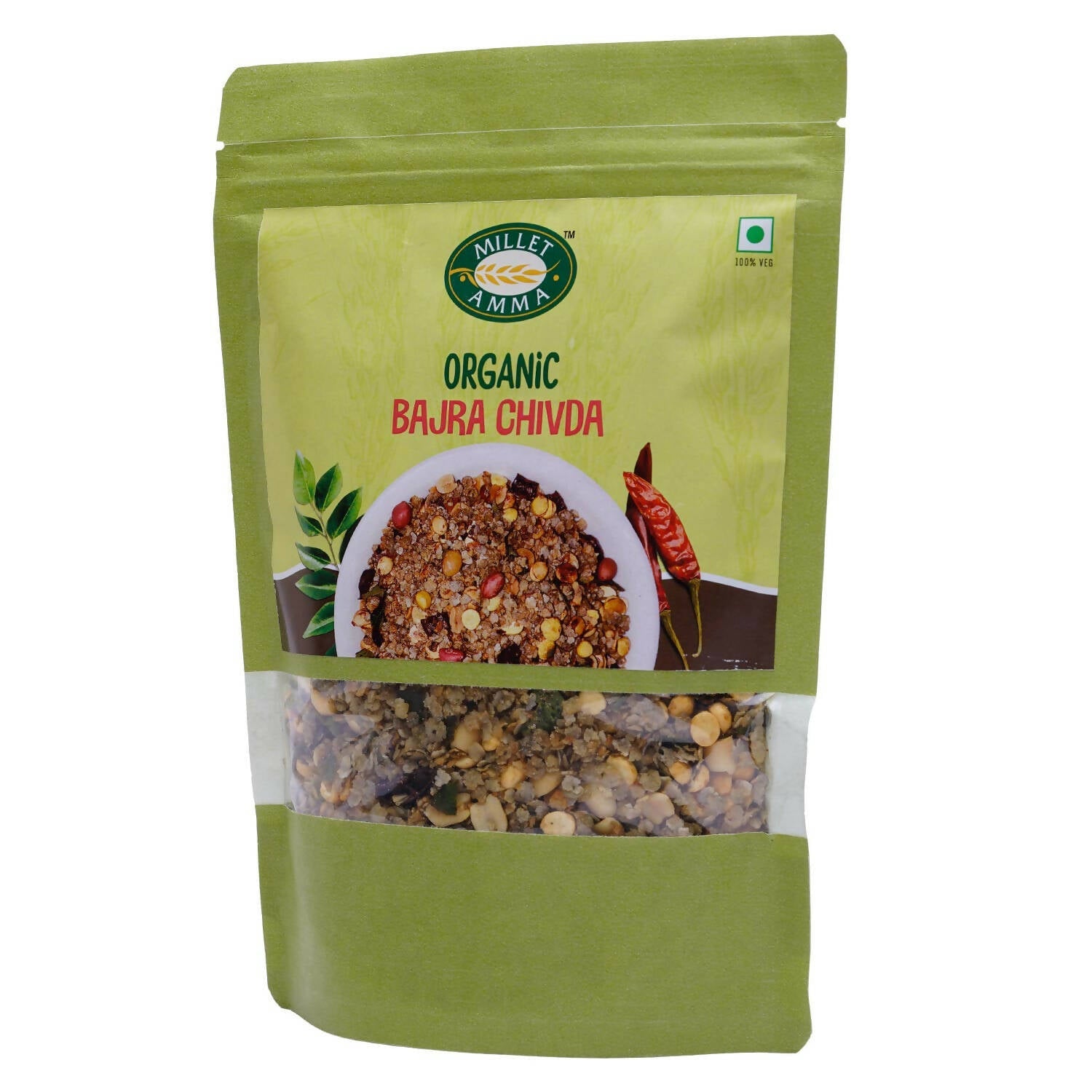 Millet Amma Organic Bajra Chivda Namkeen - Grab2buy