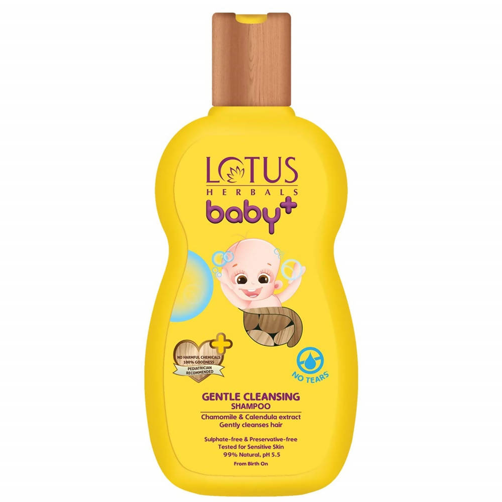 Lotus Herbals Baby+ Gentle Cleansing Shampoo (200 Ml) - Grab2buy