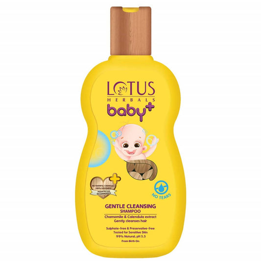 Lotus Herbals Baby+ Gentle Cleansing Shampoo (200 Ml) - Grab2buy