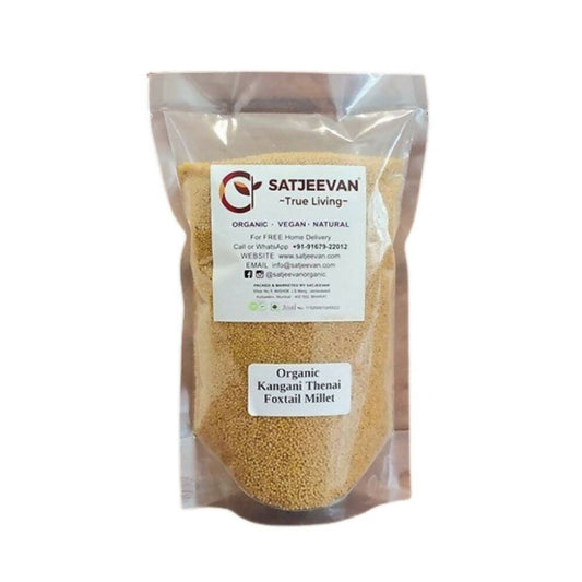Satjeevan Organic Kangani Foxtail Millet - Grab2buy