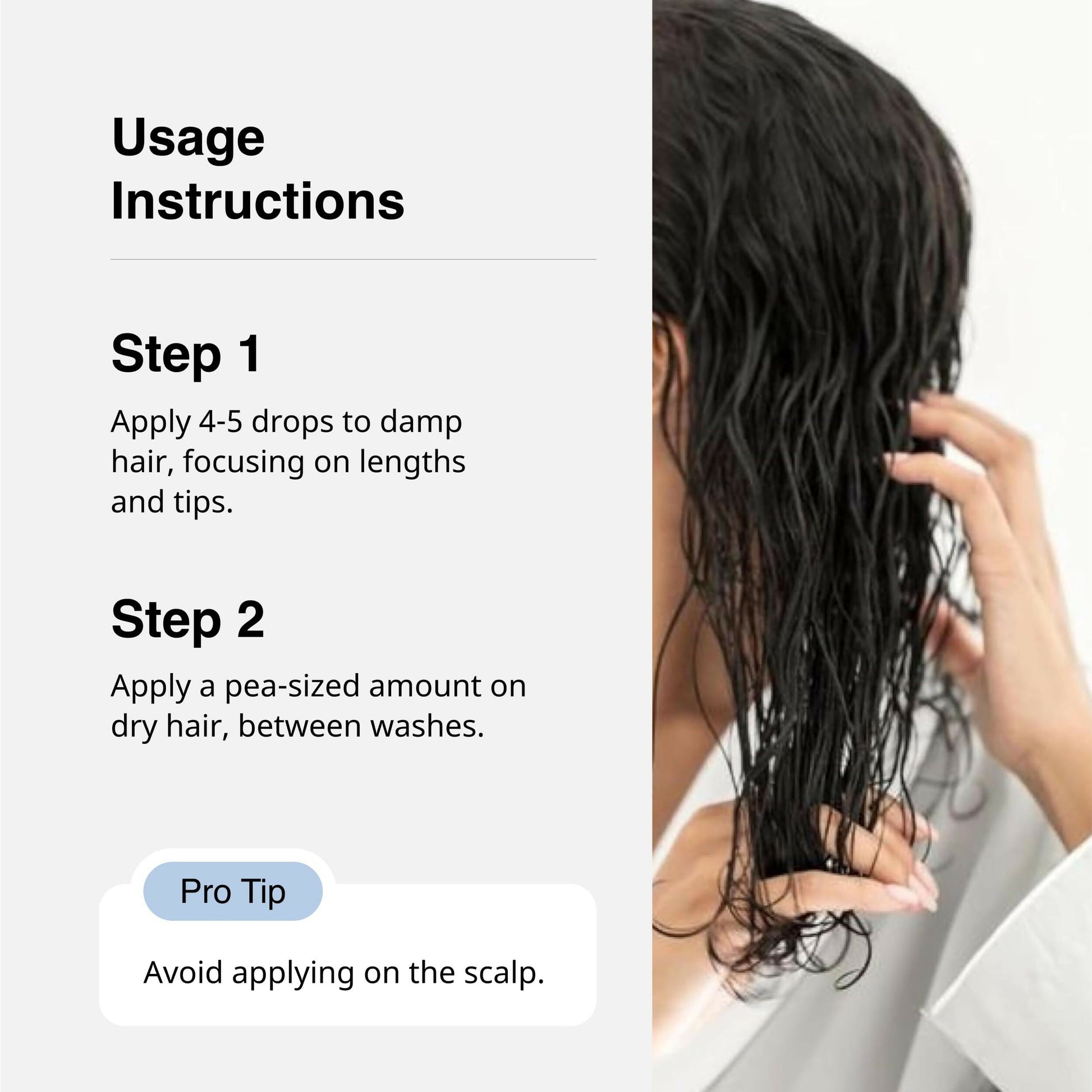 Cureskin Smooth and Shine Hair Serum Helps Reducing Hair Breakage, Frizz 