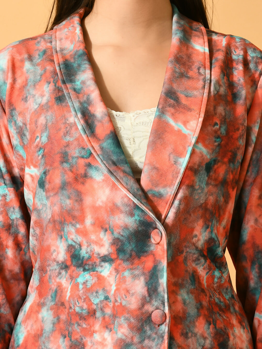 Myshka Women's Multi Printed Ombre Jacket