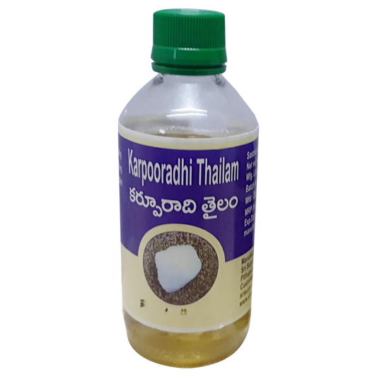 Sri Surya Ayurveda Karpooradhi Thailam 
