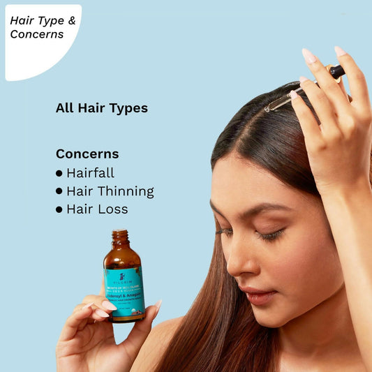 Pilgrim Redensyl 3% + Anagain 4% Advanced Hair Growth Serum with Green Tea - Distacart