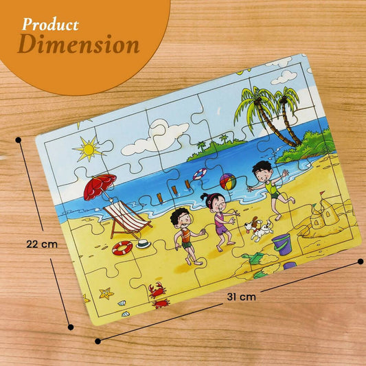 Matoyi Jigsaw Puzzles For Kids: Set of 3 Puzzles - Grab2buy