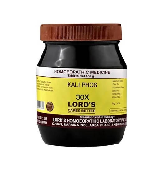 Lord's Homeopathy Kali Phos Biochemic Tablets 