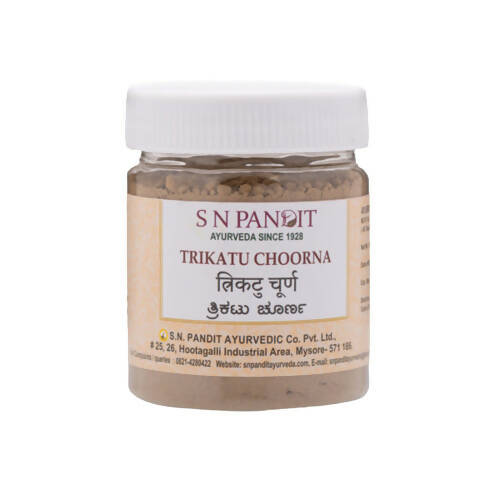 S N Pandit Ayurveda Trikatu Choorna 