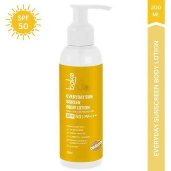 Bake Everyday Sunscreen Body Lotion SPF 50 PA+++  Grab2Buy Bake Grab2Buy