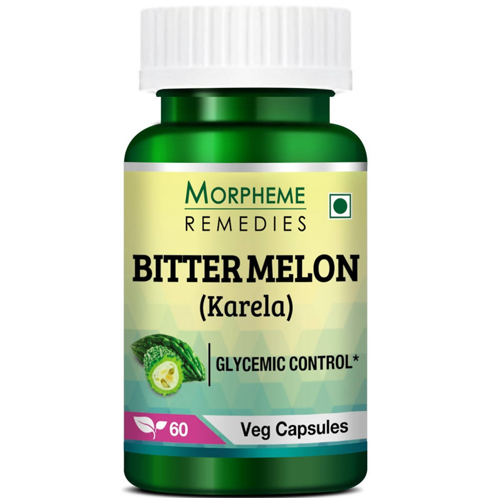 Morpheme Remedies Bittermelon (Karela) Capsules 