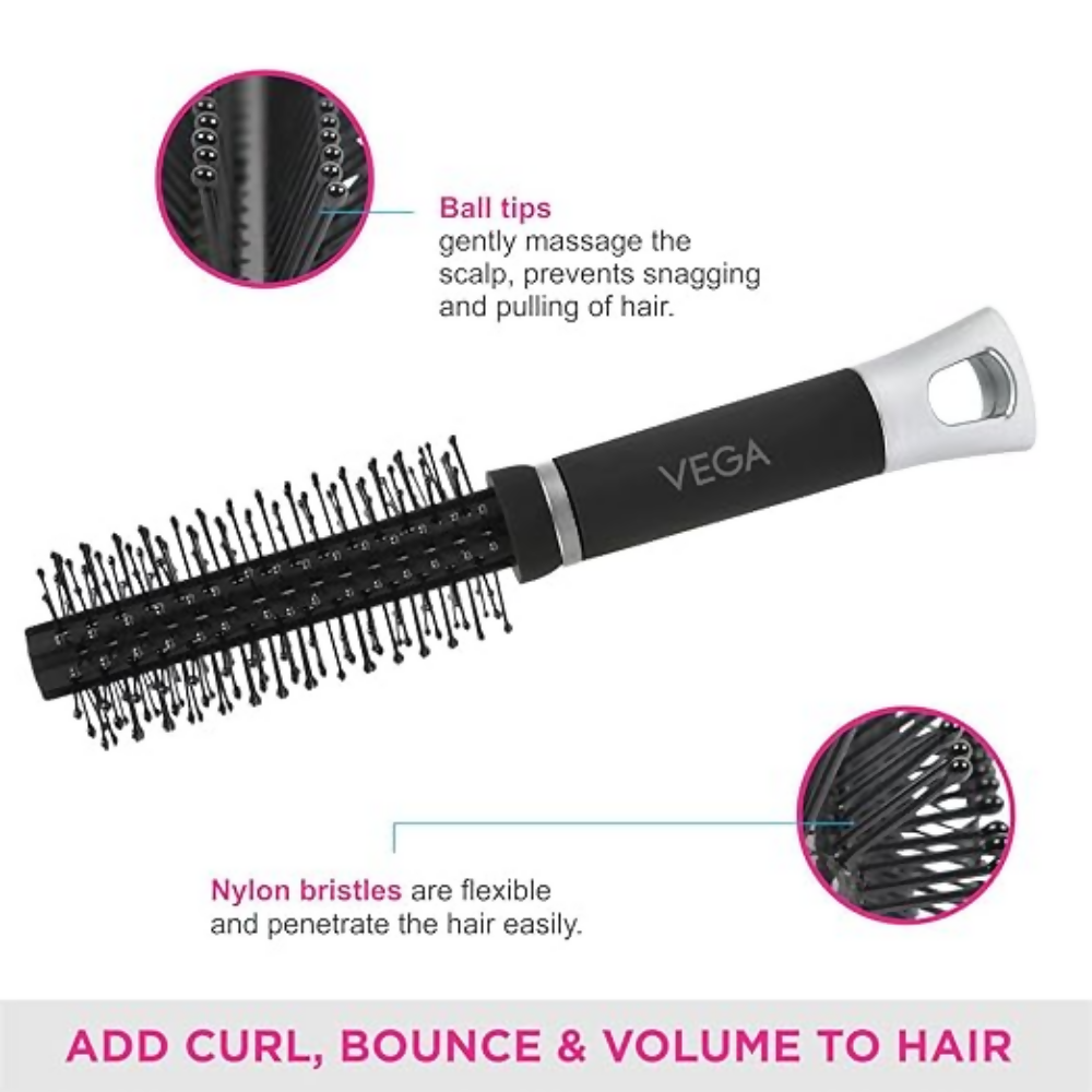 Vega Mini Round Hair Brush  Grab2Buy Vega Grab2Buy