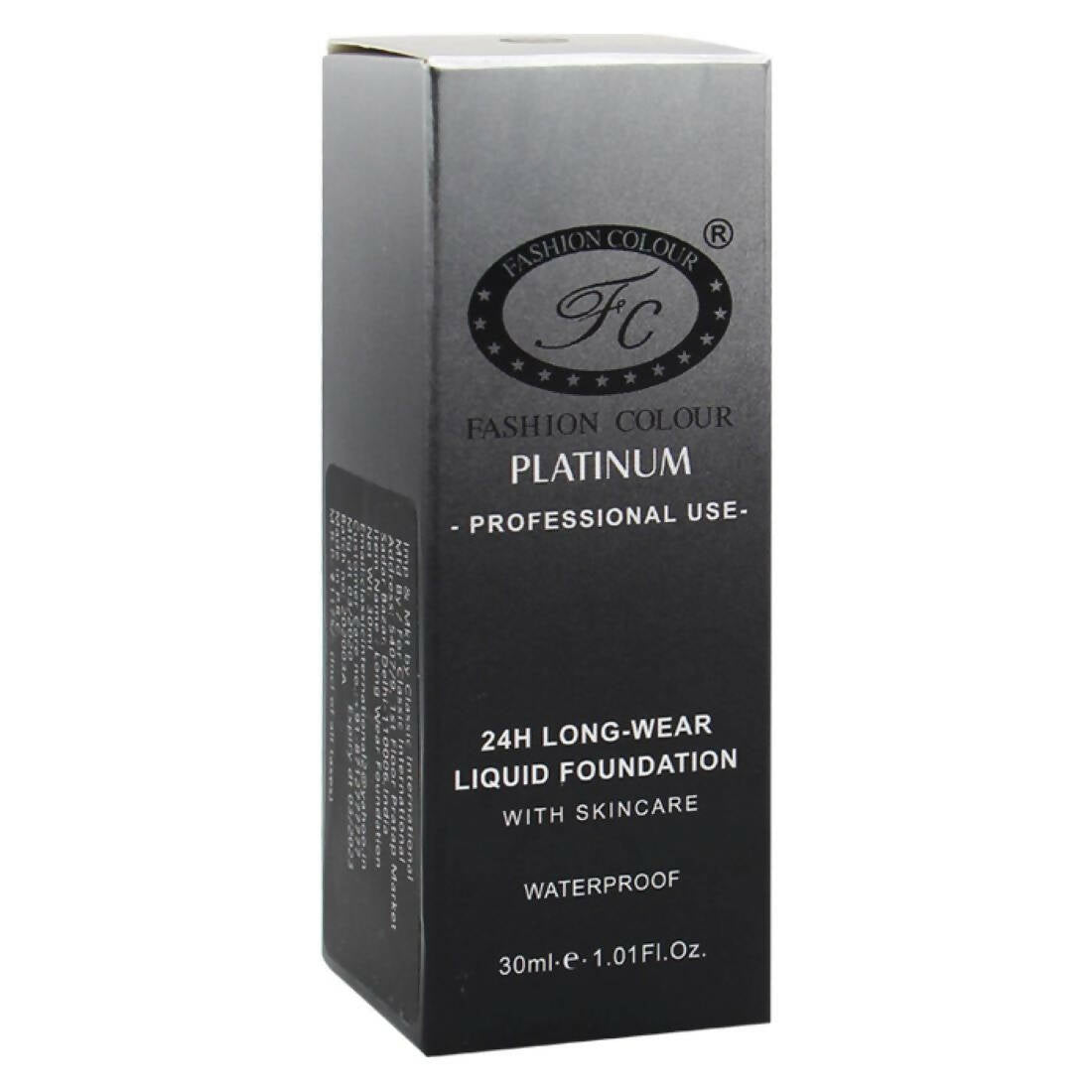 Fashion Colour 24HR Long Wear Liquid Foundation-Golden (Dark Skin Tone)