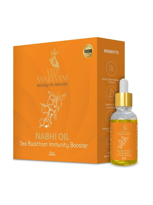 Ved Sanjeevani Seabuckthorn Nabhi Oil  Grab2Buy Ved Sanjeevani Grab2Buy