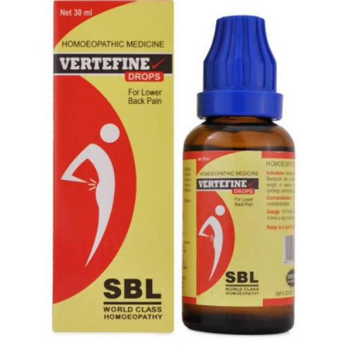 SBL Homeopathy Vertefine Drops 