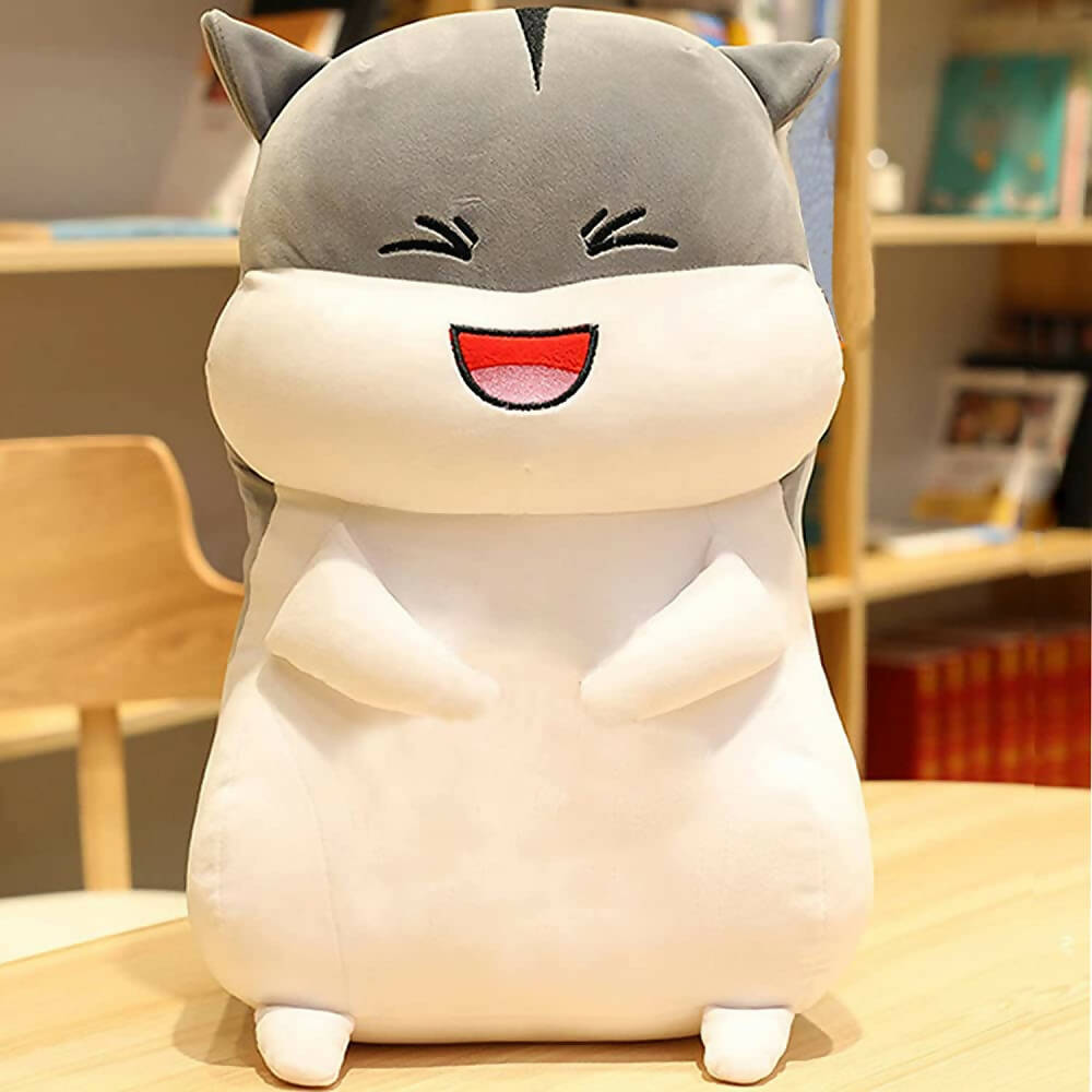 Webby Plush Cute Hamster Soft Toy Ragdoll Doll Big Pillow- 35 cm  Grab2Buy Webby Grab2Buy