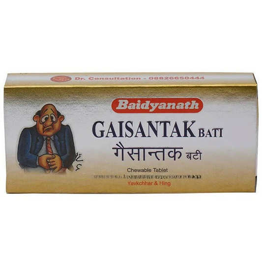 Baidyanath Jhansi Gaisantak Bati Tablets 