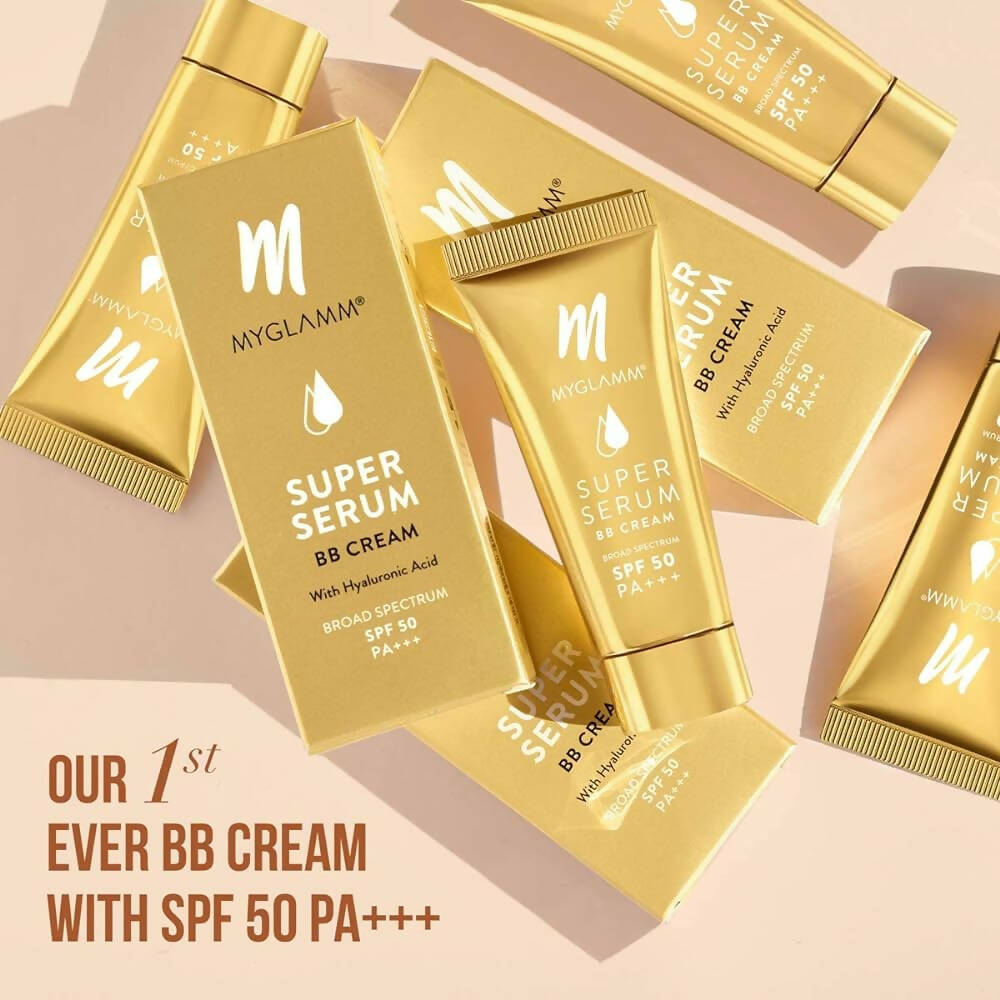 MyGlamm Super Serum BB Cream - 201 Pine - Grab2buy